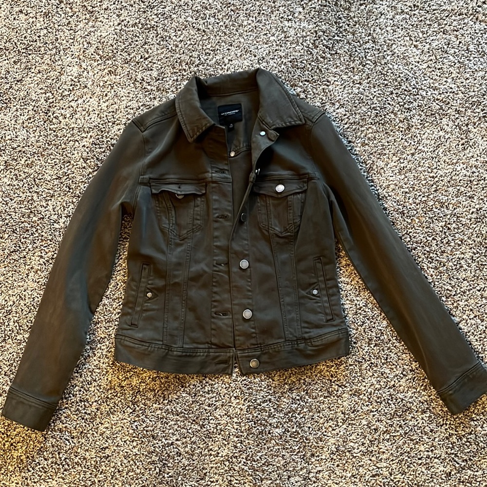 Liverpool Olive Denim Jacket!